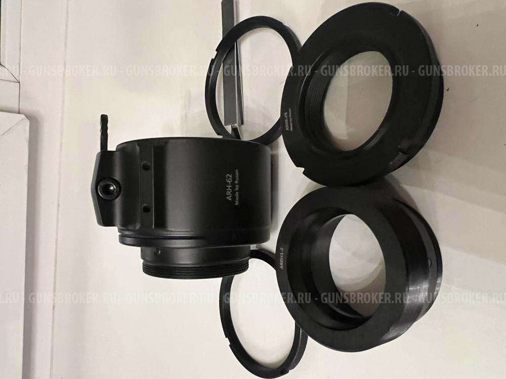 Адаптер-Переходник Rusan 52- 62 для тепловизионных насадок типа MAH50 и Других.