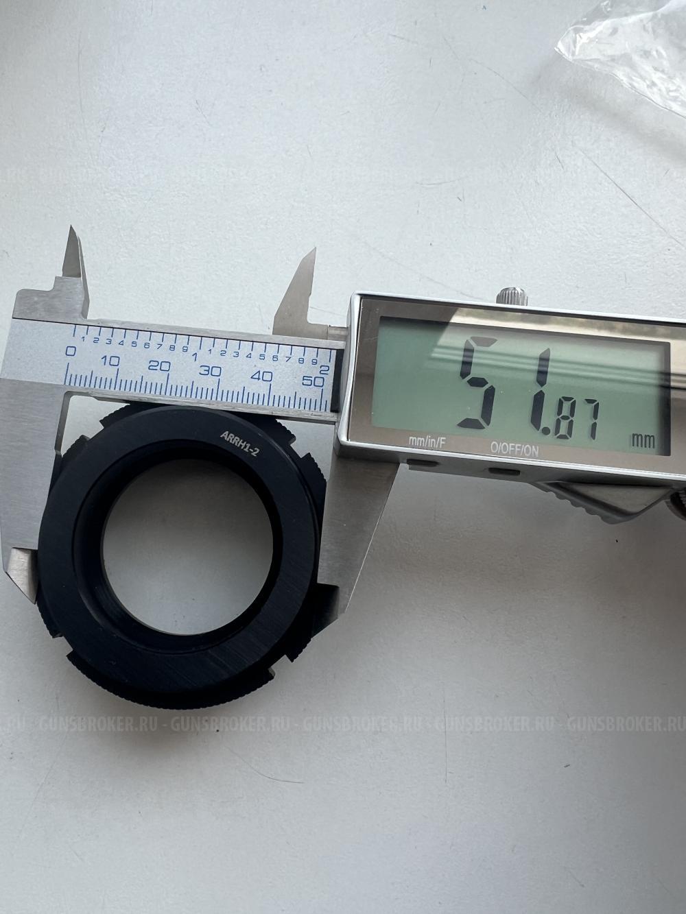 Адаптер-Переходник Rusan 52- 62 для тепловизионных насадок типа MAH50 и Других.