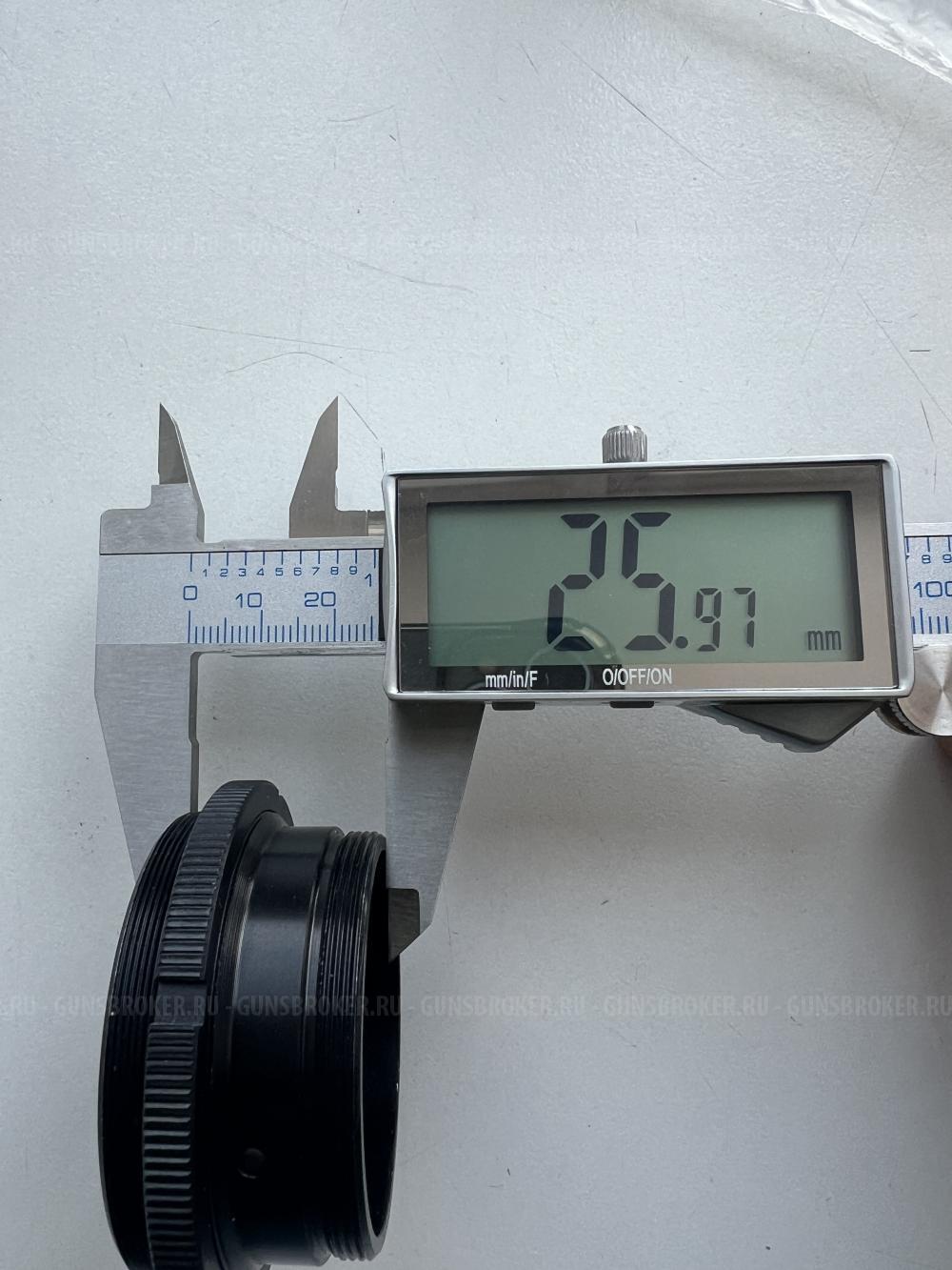 Адаптер-Переходник Rusan 52- 62 для тепловизионных насадок типа MAH50 и Других.