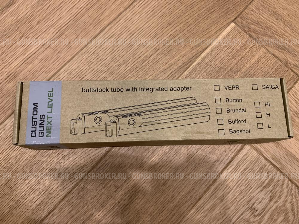 Адаптер (труба) для телескопического приклада на АК Сайга-9, Custom Guns