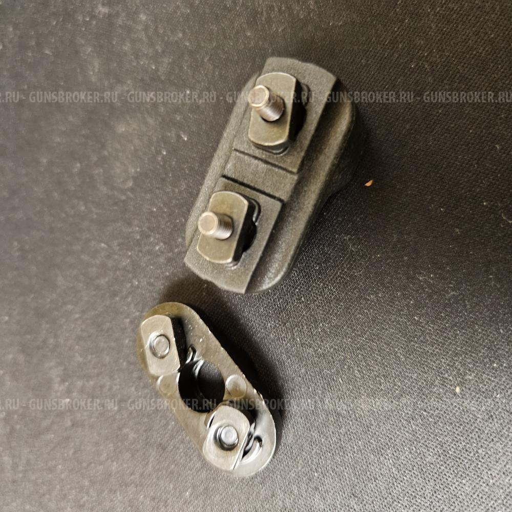  SAG планки / крепления / закладные M-LOK + KEY MOD