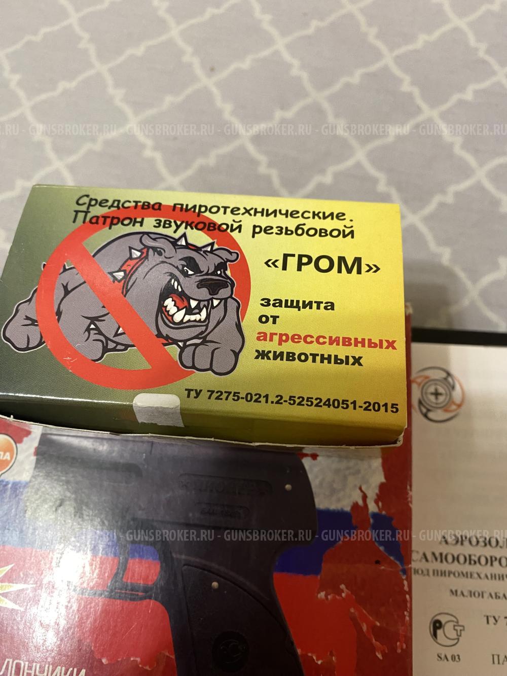 Аэрозольное устройство (пистолет) «Пионер»