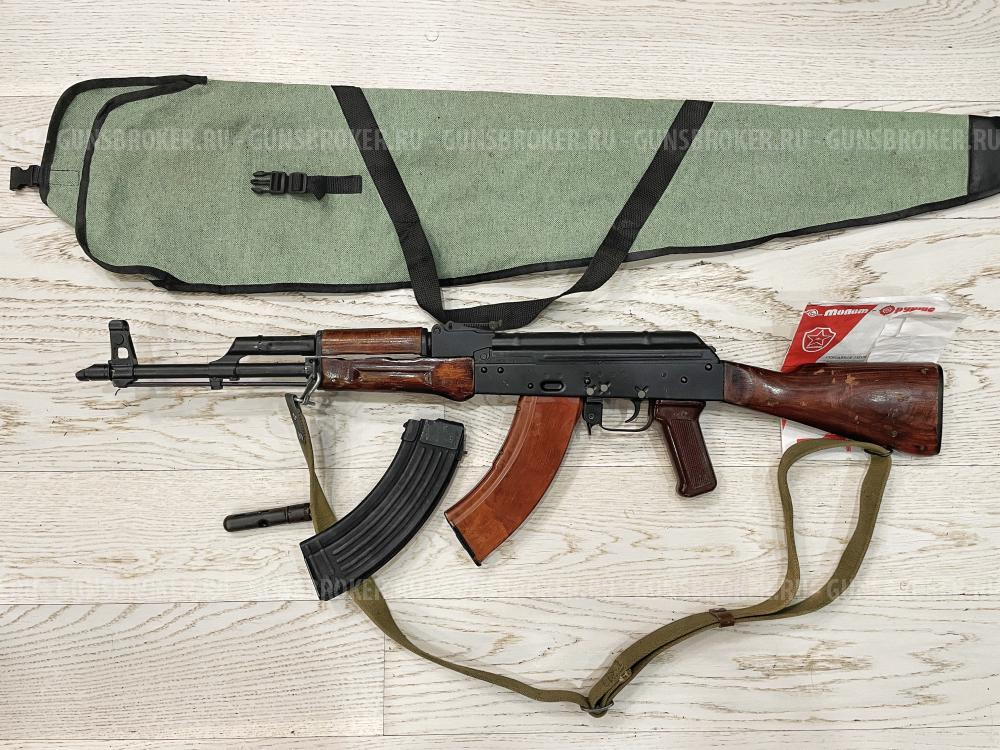 Новый АКМ ВПО-925 1 кат., автоогонь, одни номера, доки, 2 магазина