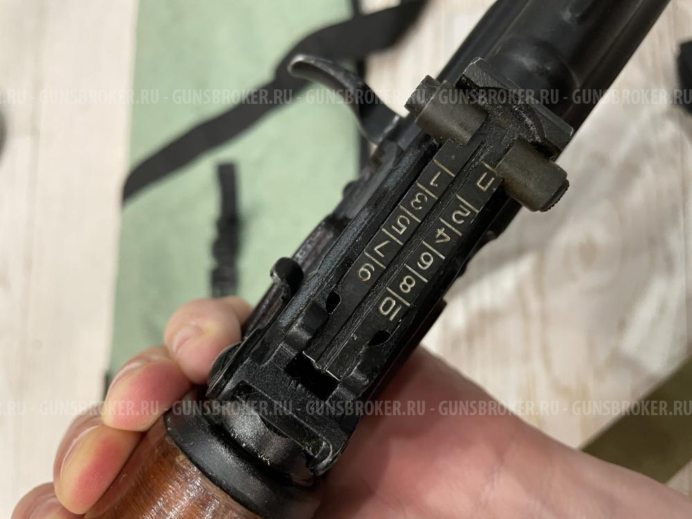 Новый АКМ ВПО-925 1 кат., автоогонь, одни номера, доки, 2 магазина