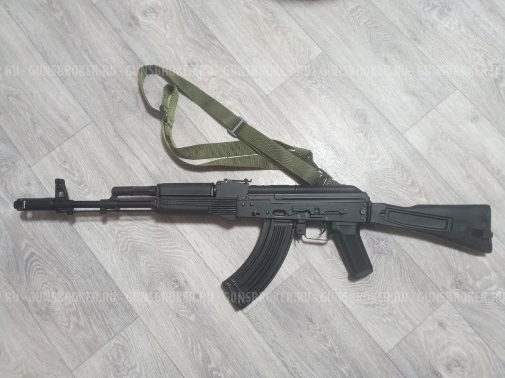 АК-74М с доп. вещами