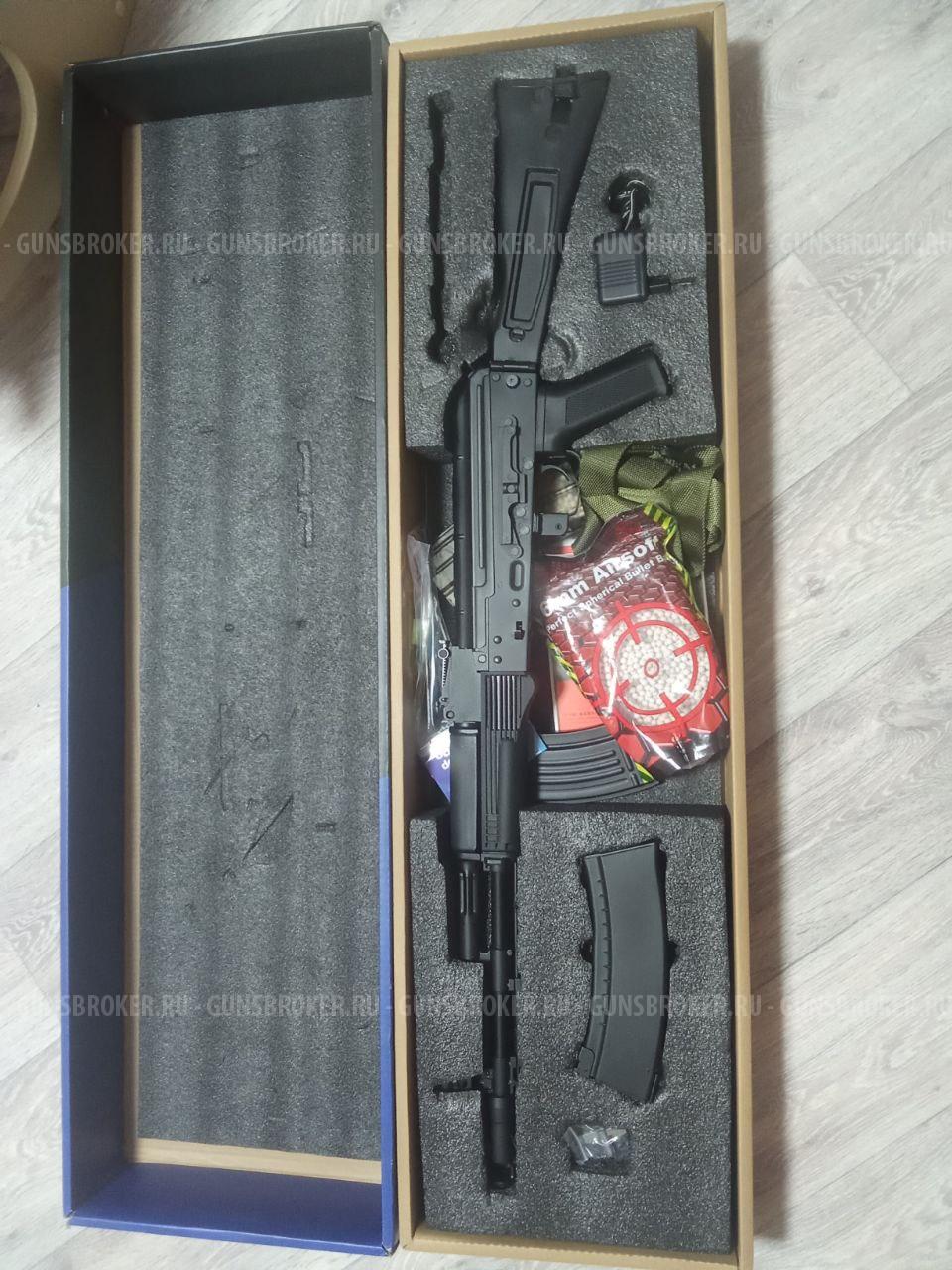 АК-74М с доп. вещами