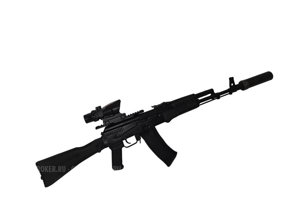 АК-74М СХП с банкой Alfa Arms 