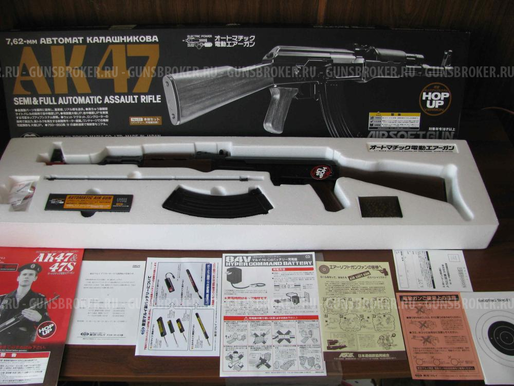 АК47 страйкбольный автомат от Tokyo Marui (AK47)