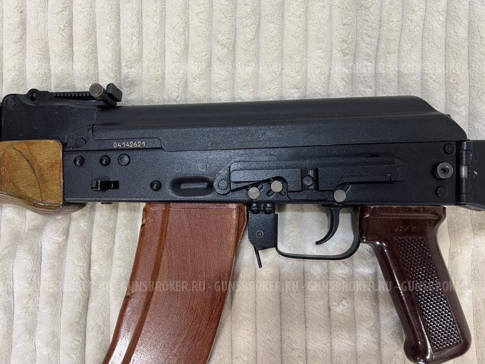 АКС-74 (исполнение в дереве с рамочным прикладом на базе ММГ АК-74М)