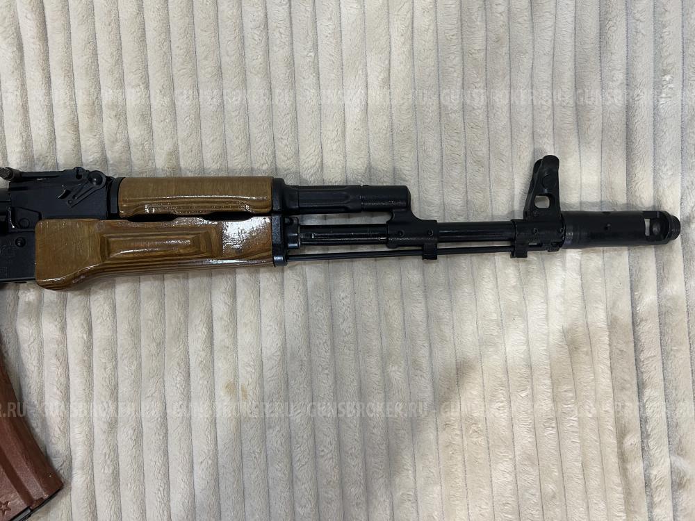 АКС-74 (исполнение в дереве с рамочным прикладом на базе ММГ АК-74М)
