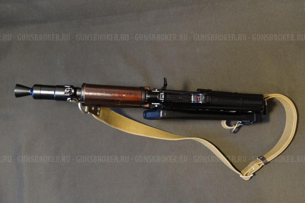 АКС-74У охолощенный автомат Калашникова (АКСУ) 1986г. ТОЗ,  5.45х39 СХП
