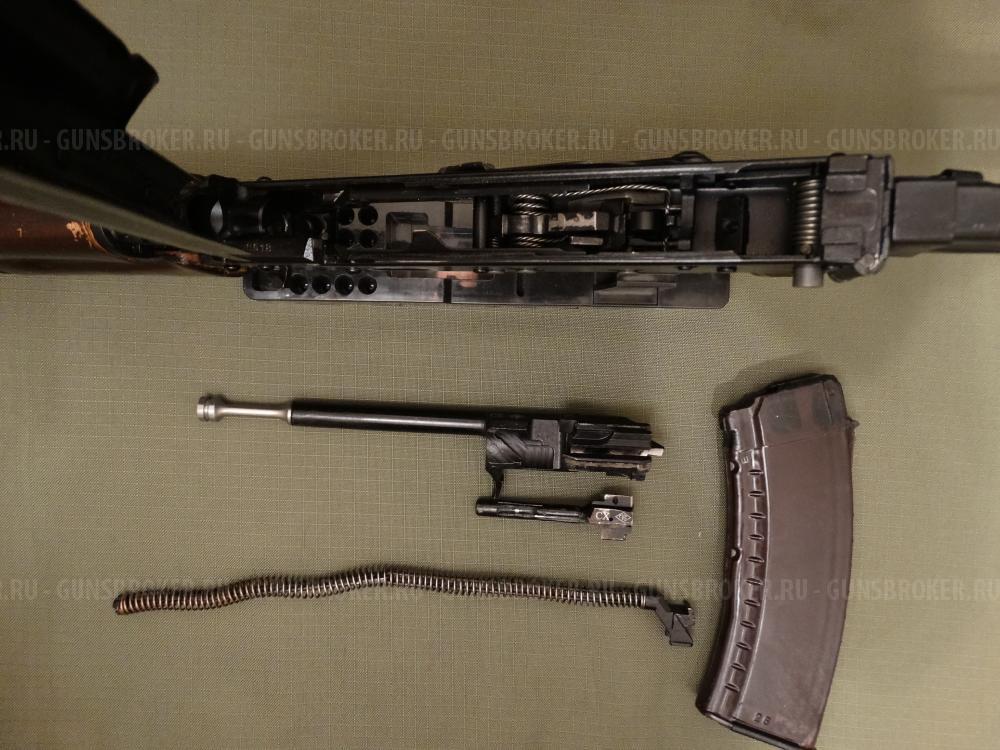 АКС-74У охолощенный автомат Калашникова (АКСУ) 1993г., 1983г. ТОЗ, 5.45х39 СХП