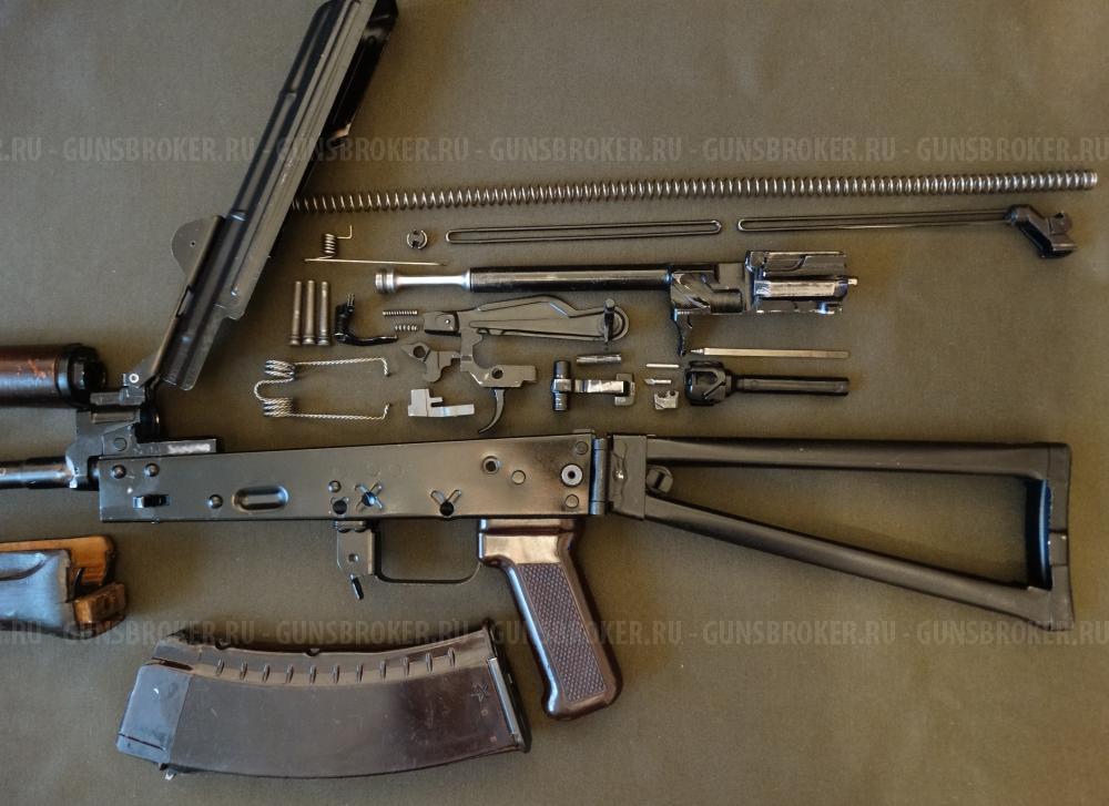 АКС-74У охолощенный автомат Калашникова (АКСУ) 1993г., 1983г. ТОЗ, 5.45х39 СХП