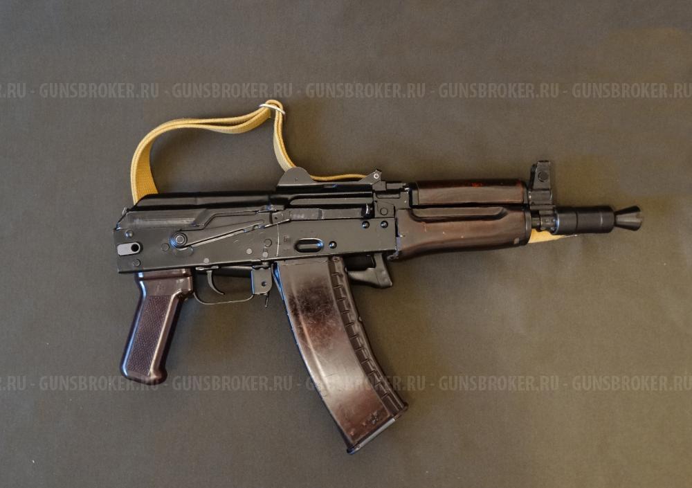 АКС-74У охолощенный автомат Калашникова (АКСУ) 1993г., 1983г. ТОЗ, 5.45х39 СХП