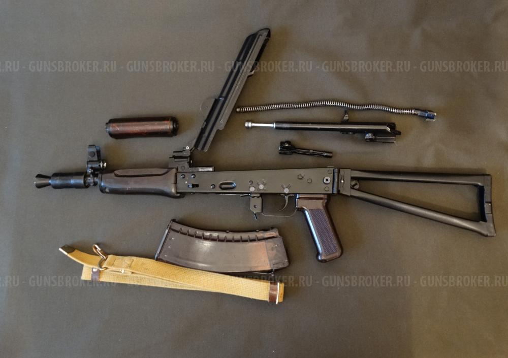АКС-74У охолощенный автомат Калашникова (АКСУ) 1993г., 1983г. ТОЗ, 5.45х39 СХП