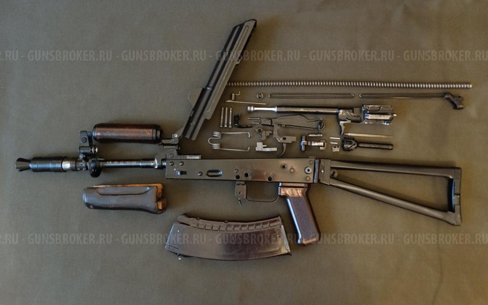 АКС-74У охолощенный автомат Калашникова (АКСУ) 1993г., 1983г. ТОЗ, 5.45х39 СХП