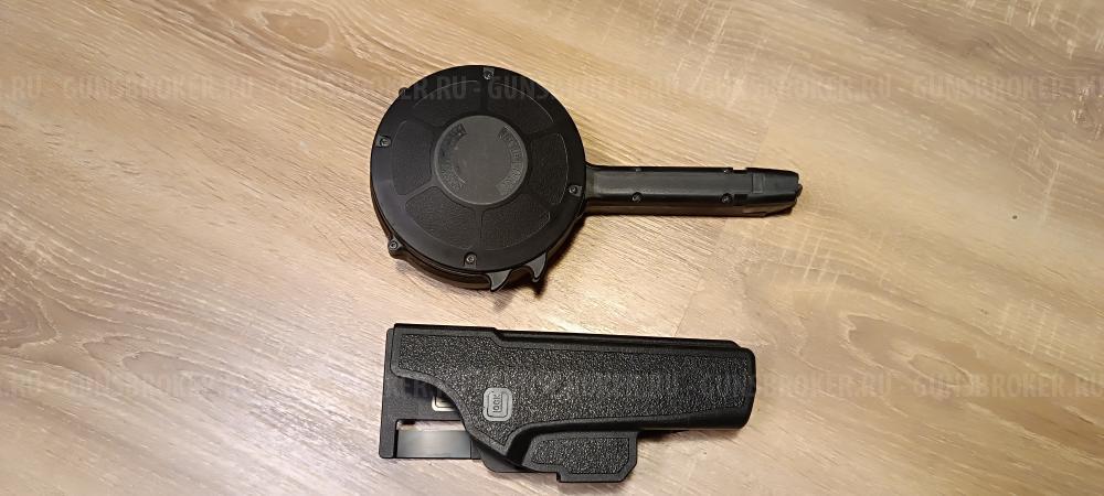 Аксессуары для GLOCK Глок штурмовой магазин тромель бубен на 50, корбура