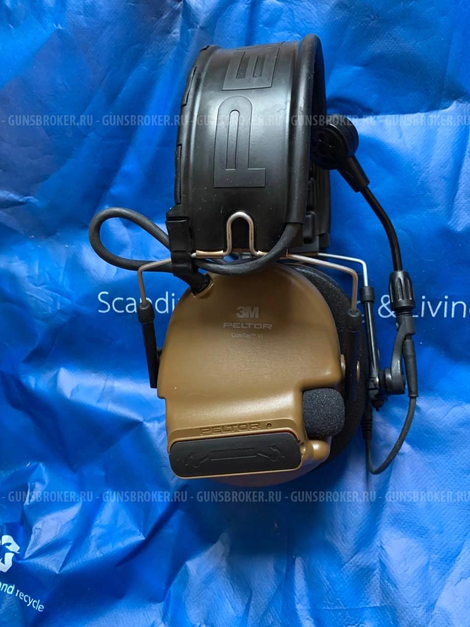 Активные наушники 3M Peltor ComTac VI NIB Headset