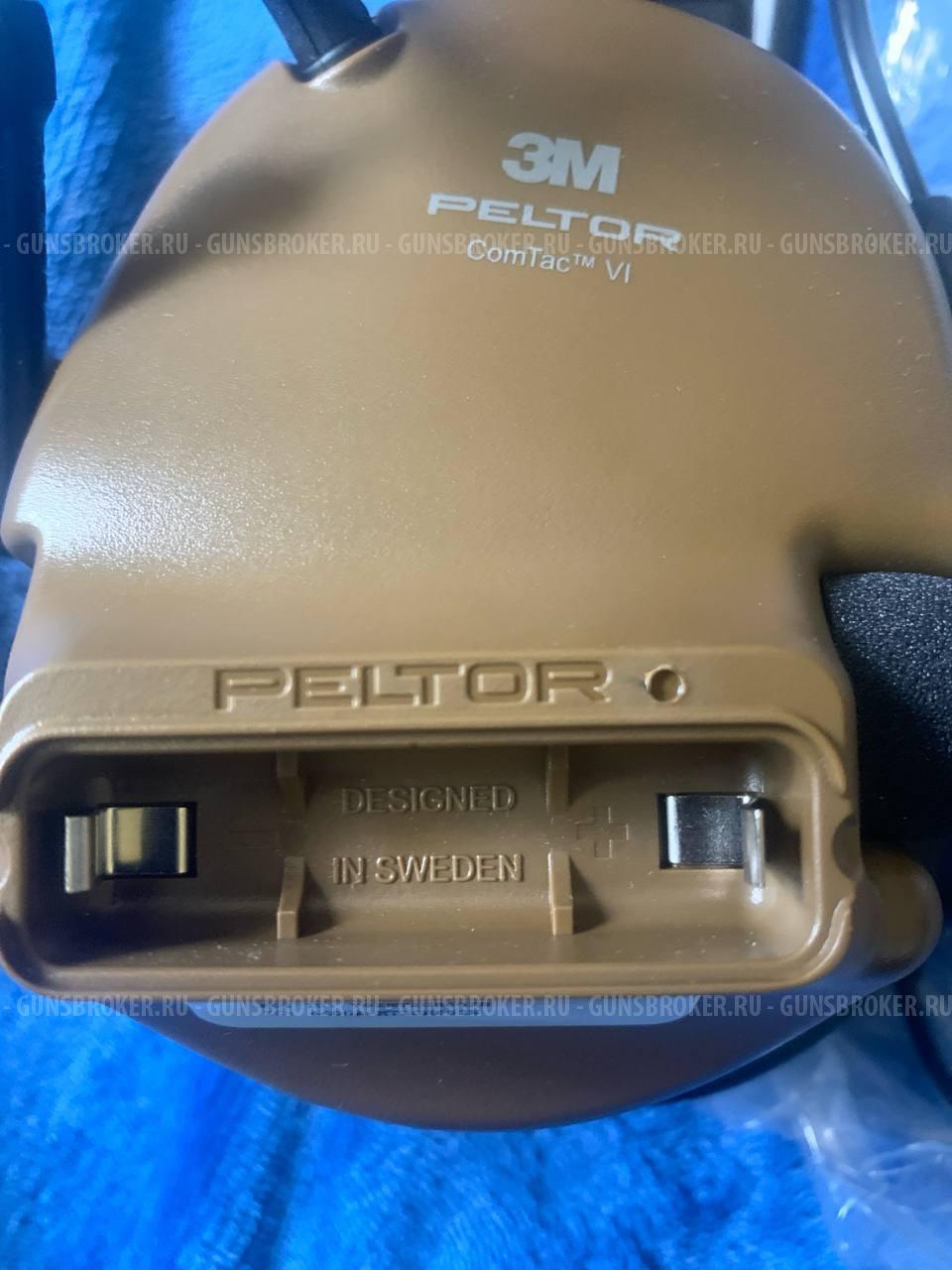 Активные наушники 3M Peltor ComTac VI NIB USA