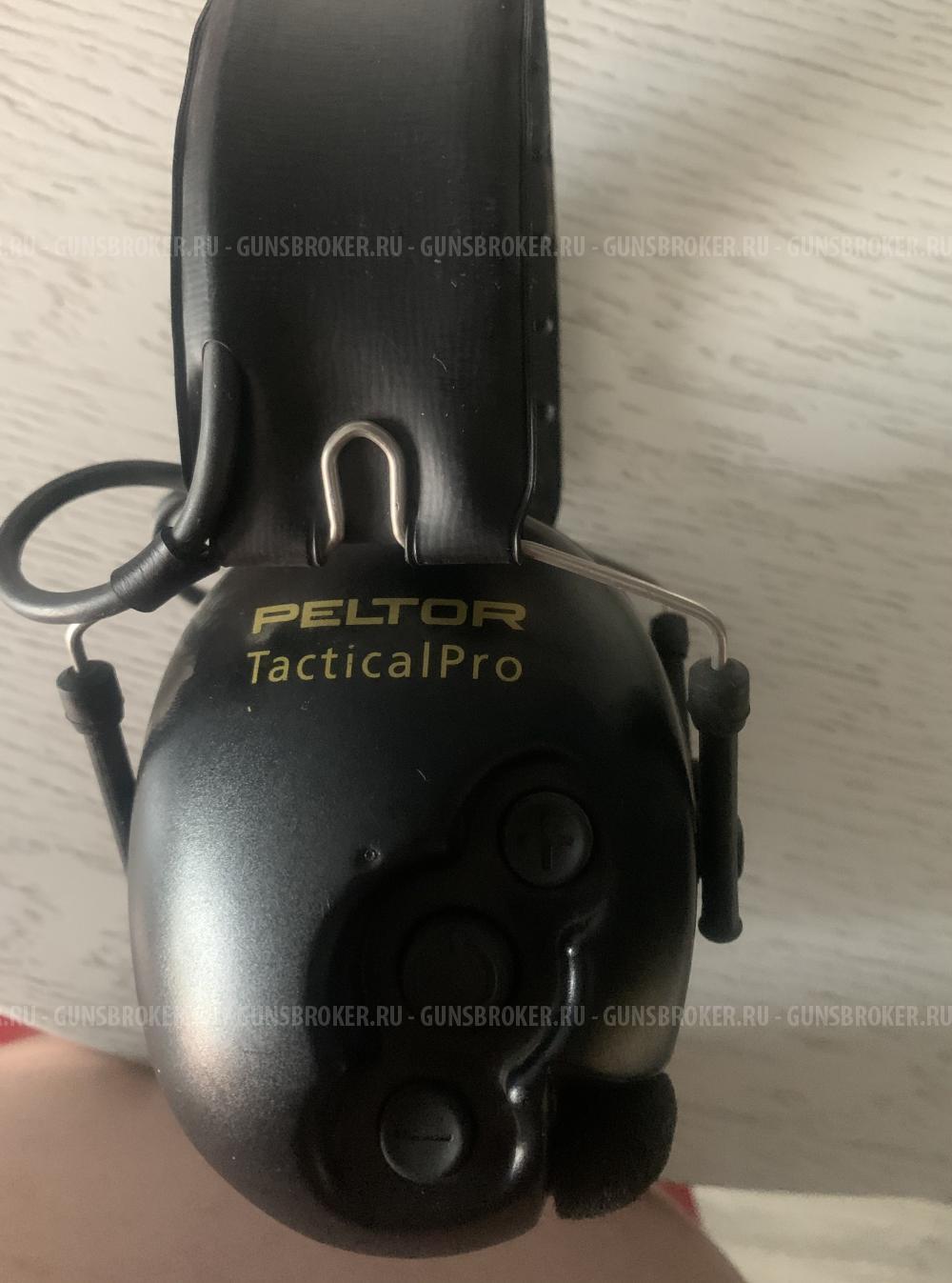 Активные наушники PELTOR TACTICAL PRO BLACK