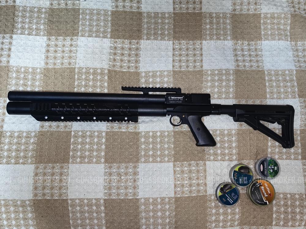 Alfa Dobermann 6.35 мм (pcp карабин, 350 мм, полигональные нарезы)