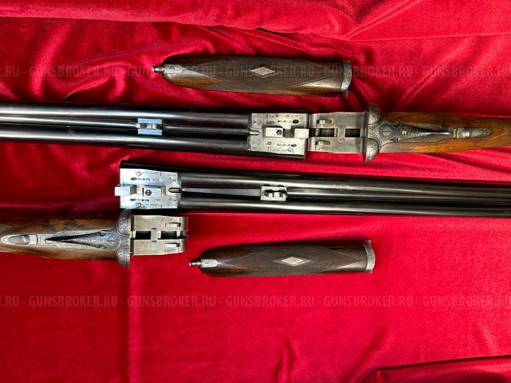 Английская пара ружей Черчиль из первой пятёрки Мировых БЕСТОВ.