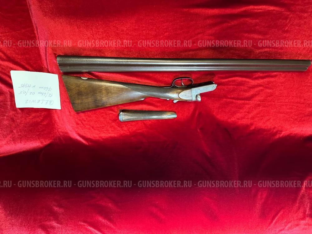 Английское ружьё штучника ЛЕВИС цена ВНИЗ.
