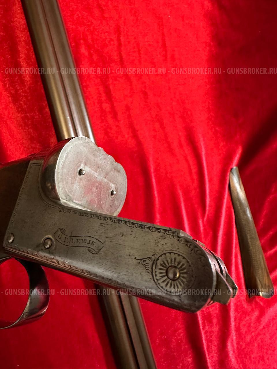 Английское ружьё штучника ЛЕВИС цена ВНИЗ.
