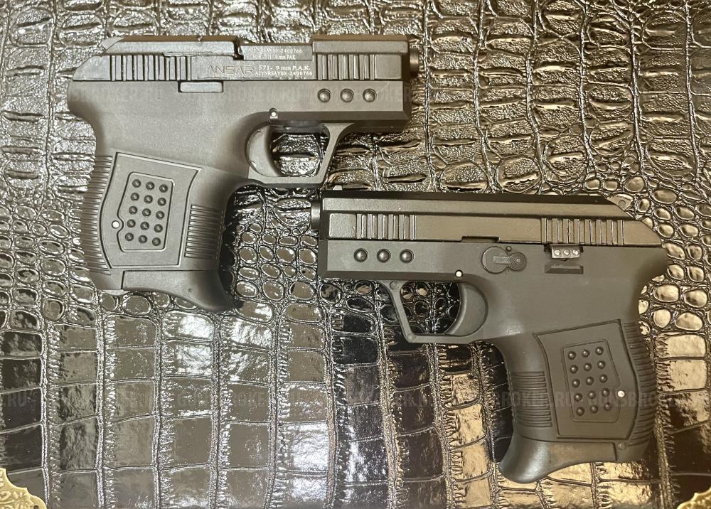 ANSAR MINI 571 9 мм P.A.K сигнальный пистолет. Ансар Мини 571