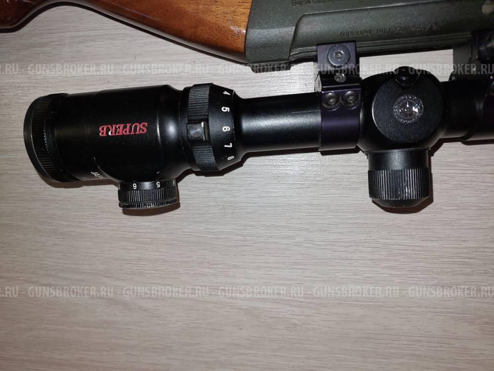 Anschutz 525, 22 LR оптика, чехол Аншутц