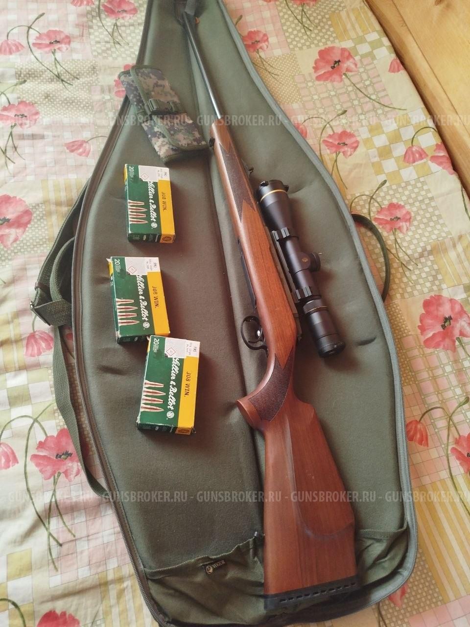 Antonio Zoli Taiga калибра .308 Win, оптика Leupold VX-7 2,5-10X45
