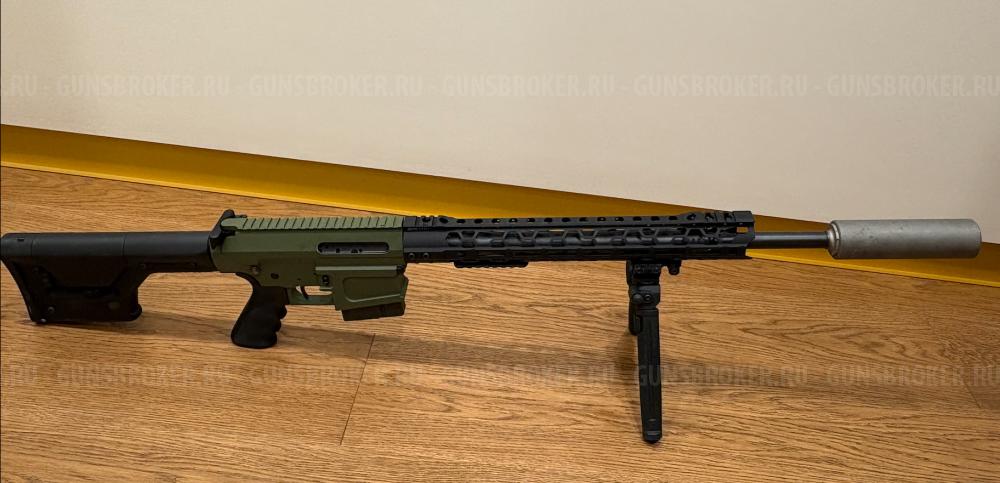 GM 15-10 AR10 производства Геннадия Михайловича Кожаева, калибр 308 WIN Ствол нерж