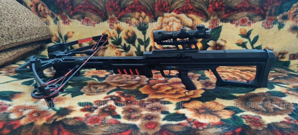 Арбалет блочный Man Kung MK-400 BK (черный, PKG)