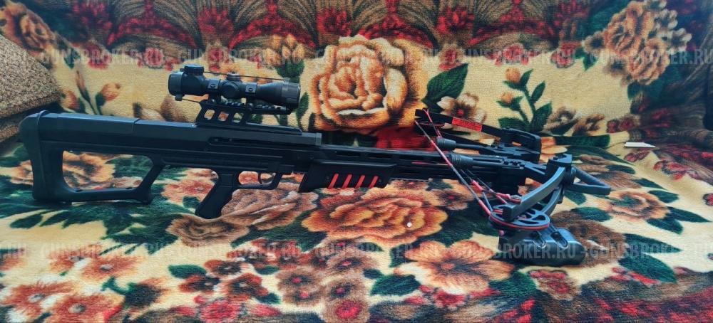 Арбалет блочный Man Kung MK-400 BK (черный, PKG)