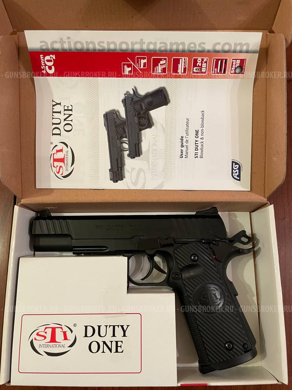 ASG STI Duty One blowback