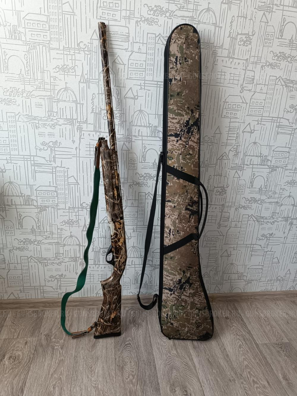 ATA ARMS NEO 12 Plastic Camo Max-4(Турция)+кожанный ремень+чехол-тубус+набор для чистки оружия, куплен в 2016г.