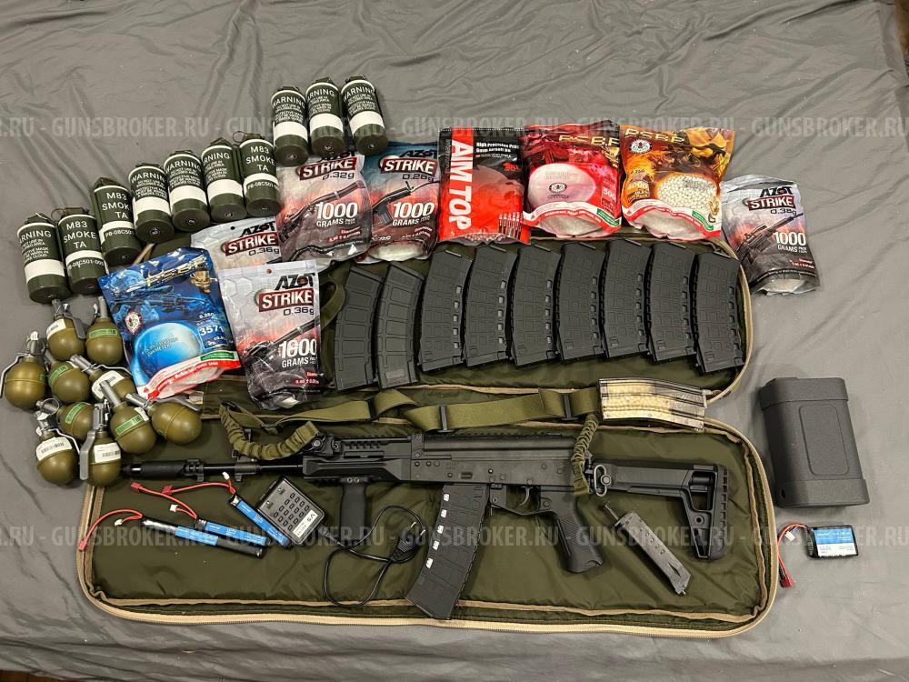 Автомат Arcturus АК-12 "Ратник" PE тюненый до 150 м/с и огромный набор ништяков.