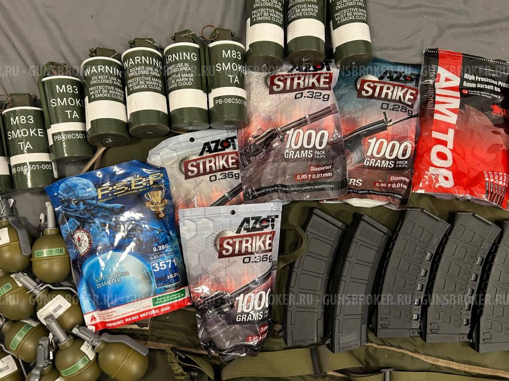 Автомат Arcturus АК-12 "Ратник" PE тюненый до 150 м/с и огромный набор ништяков.