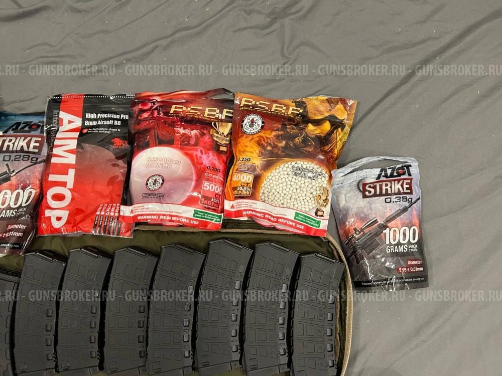 Автомат Arcturus АК-12 "Ратник" PE тюненый до 150 м/с и огромный набор ништяков.