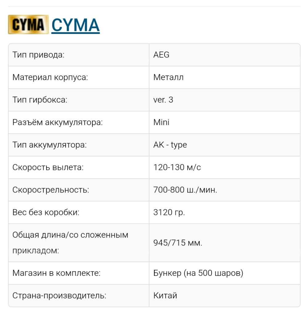 Автомат (Cyma) CM040 АКС-74