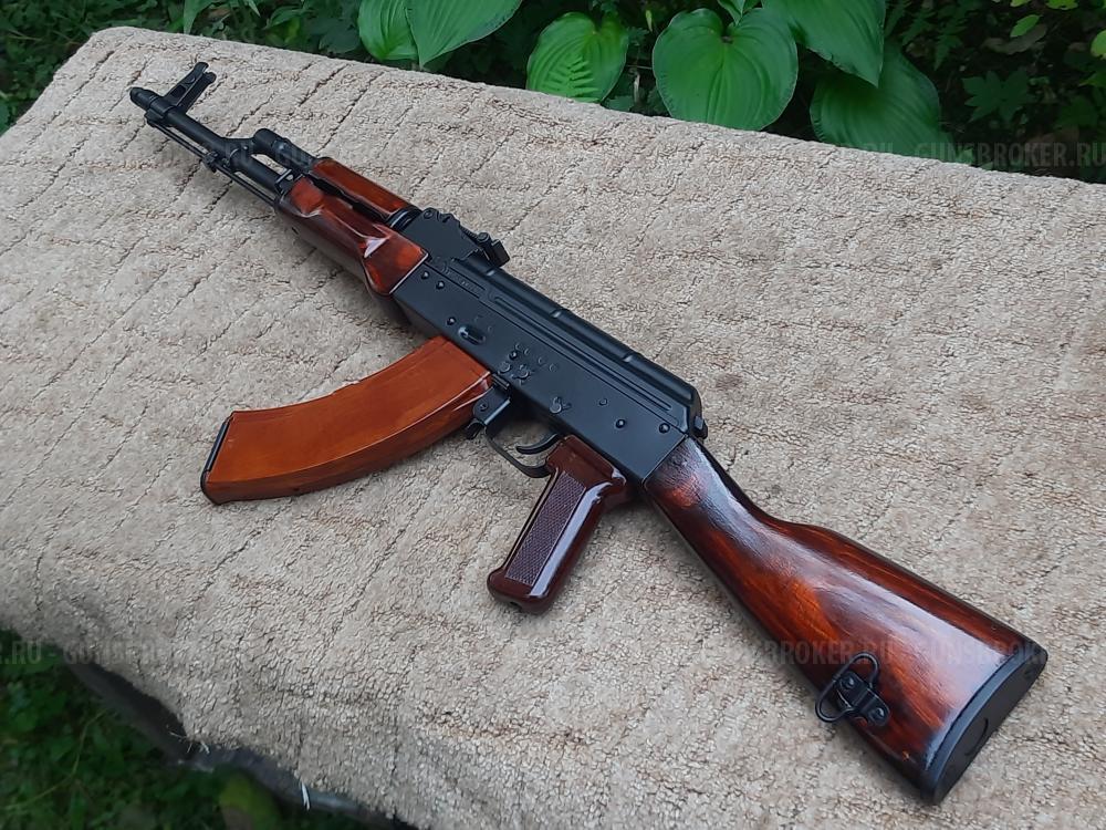 Автомат Подарочный АКМ Охолощенный "Молот армс" ВПО-925 1974 года состояние супер люкс.