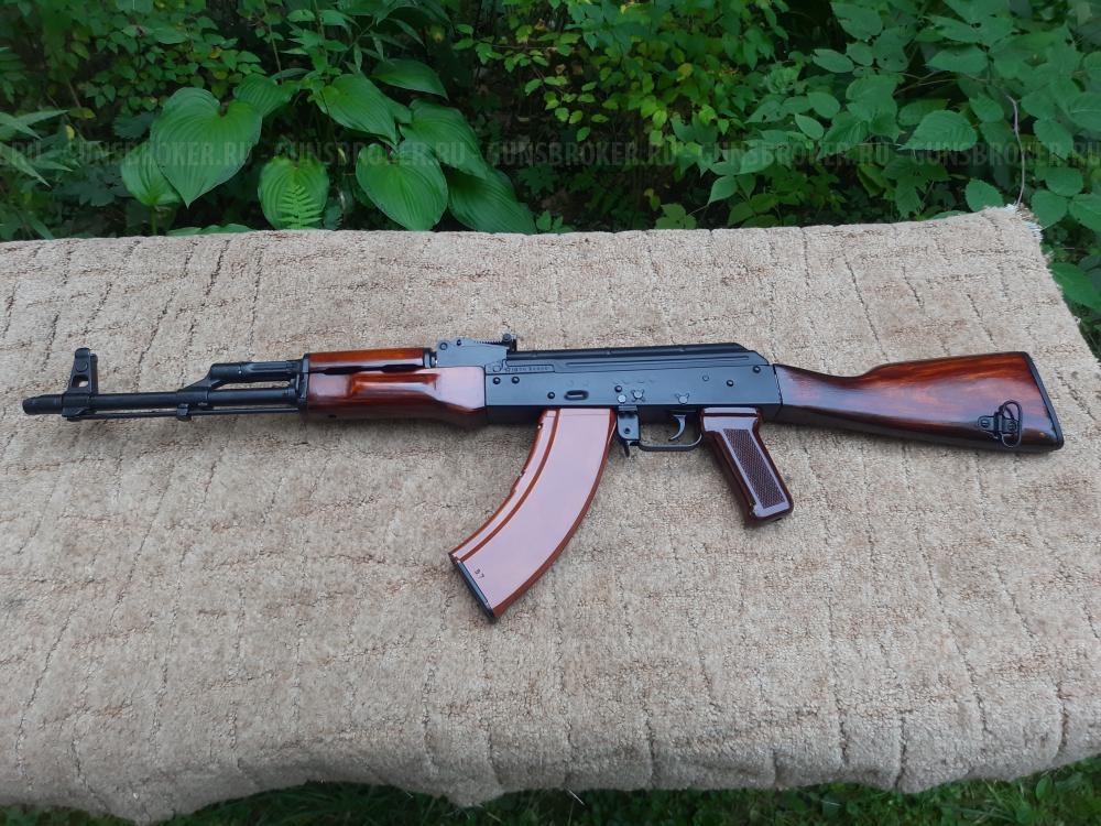 Автомат Подарочный АКМ Охолощенный "Молот армс" ВПО-925 1974 года состояние супер люкс.
