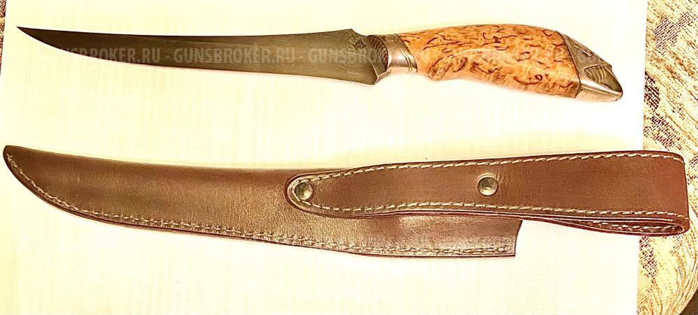 Авторский филейный нож «Вуокса»