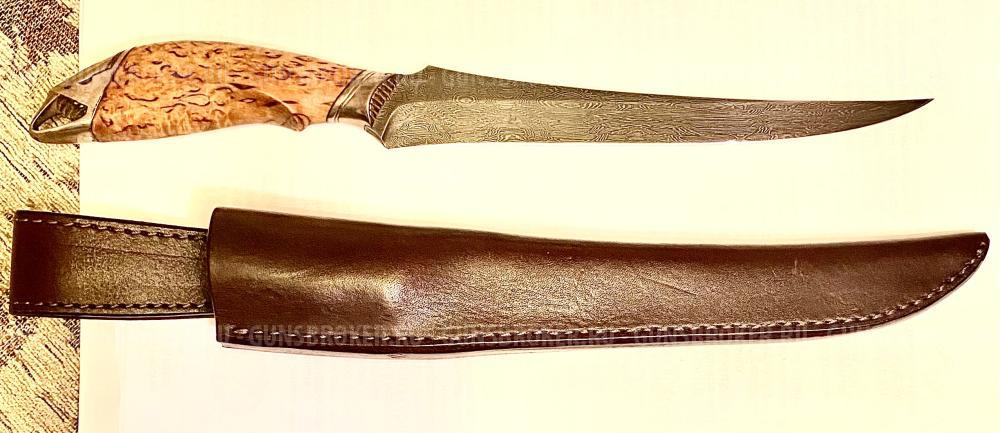 Авторский филейный нож «Вуокса»