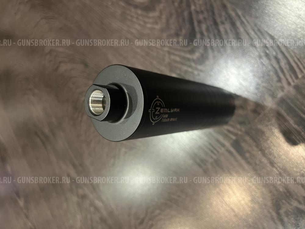 Банка Земляк стальная (саундмодератор) ДТКП 14х1L 7,62х39 5,45х39 5,56х45 (.223)