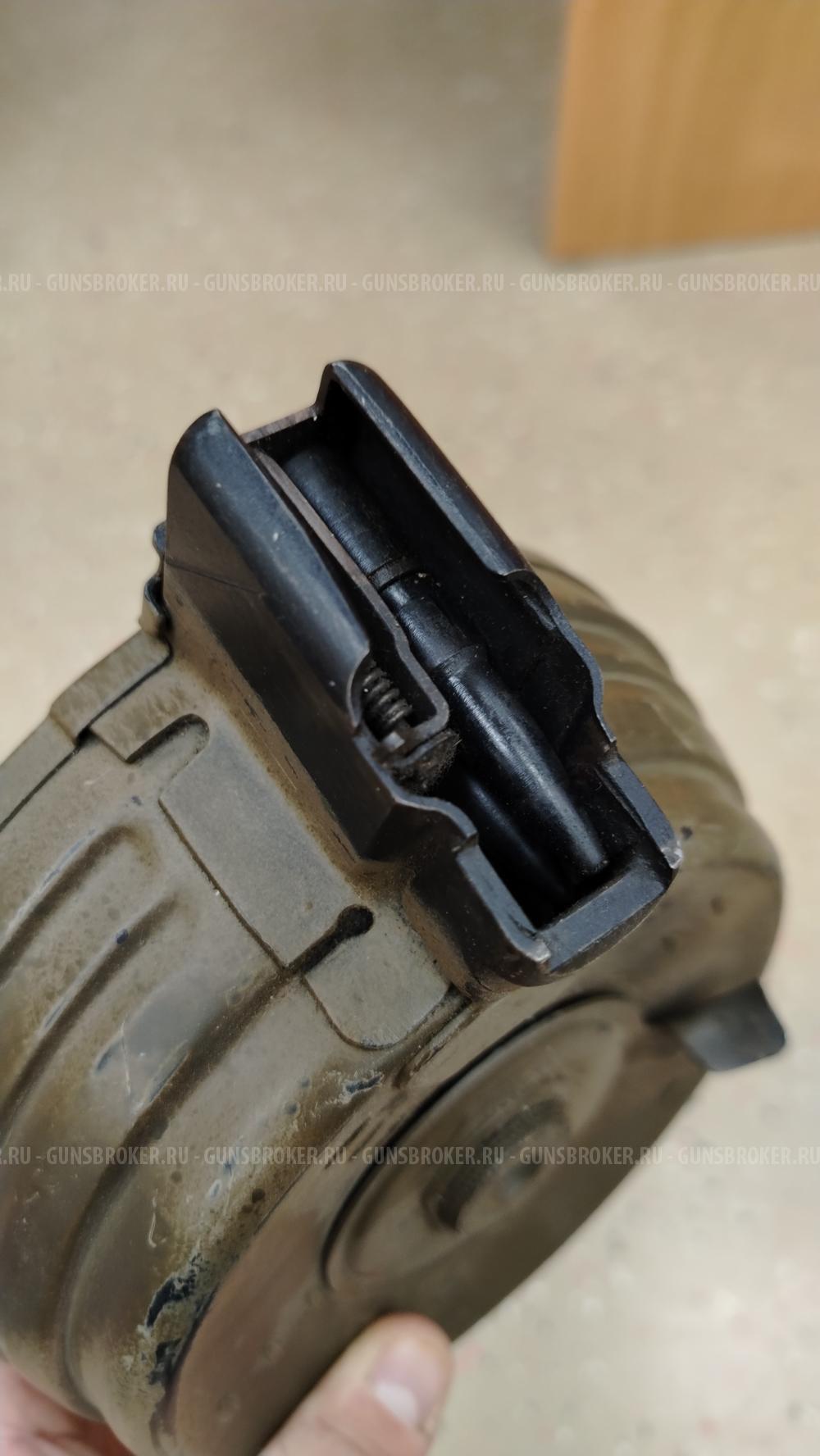 Барабан, бубен на 75 патронов 7,62х39