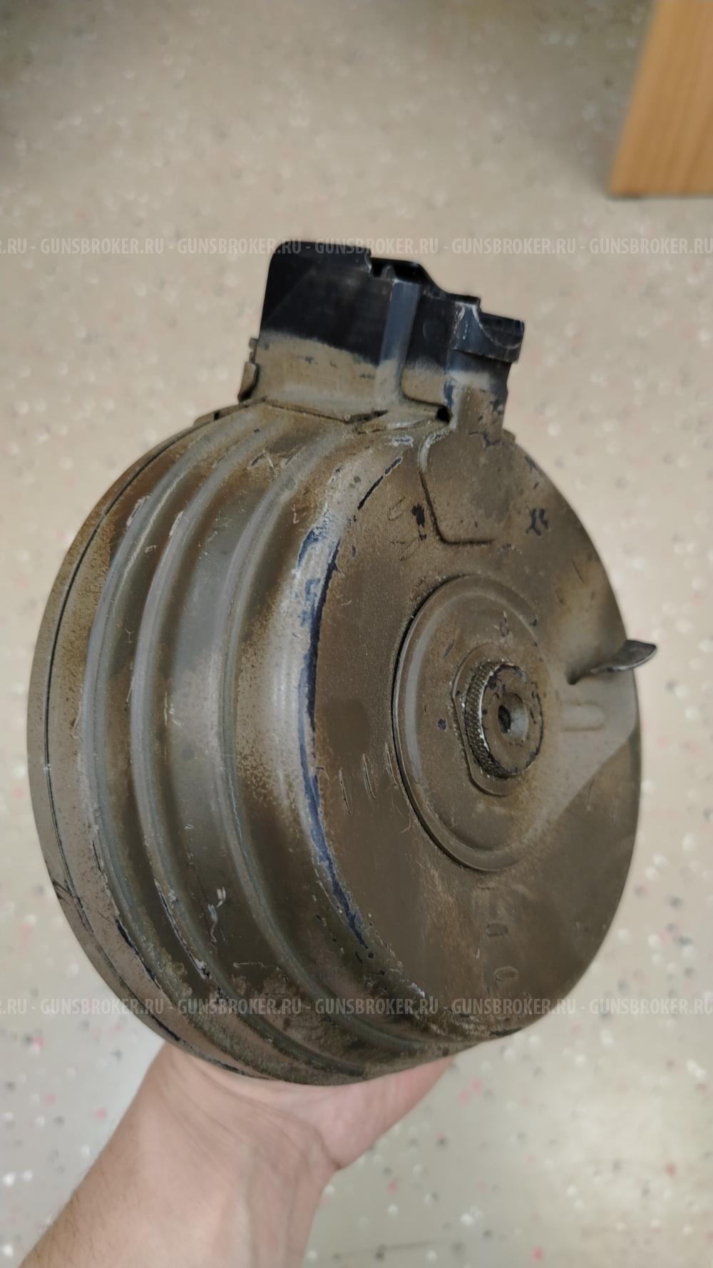 Барабан, бубен на 75 патронов 7,62х39