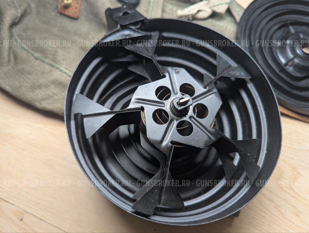 Барабанный магазин РПК, АК, АКМ 7,62х39