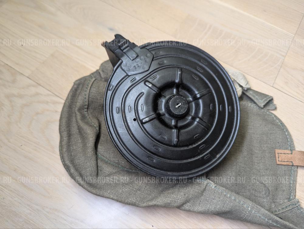 Барабанный магазин РПК, АК, АКМ 7,62х39