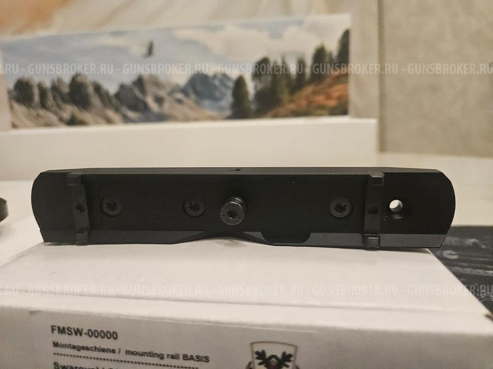 Базовая рейка Dentler Weaver/Picatinny 0 MOA и Монтажная рейка Dentler Basis Swarovski SR